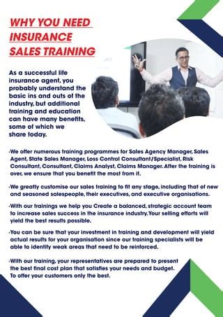 Insurance Sales Training Programs .
